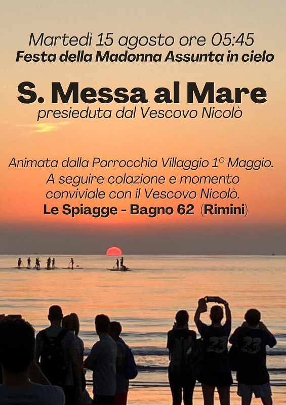 Santa Messa al Mare - Locandina