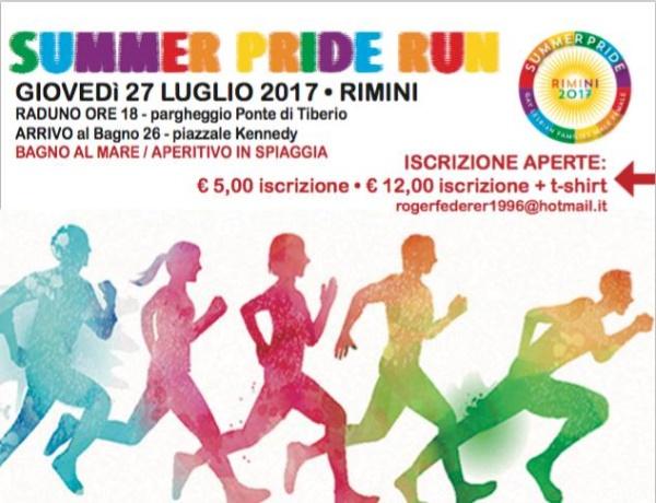 Locandina Summer Pride Run