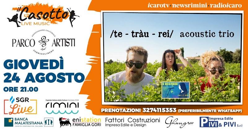 Tetraurei - acoustic trio, in concerto!