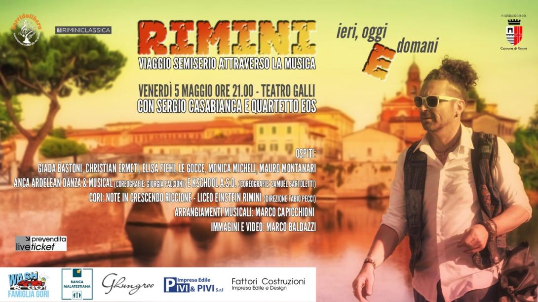 Rimini ieri, oggi e domani. Un viaggio semiserio attraverso la musica