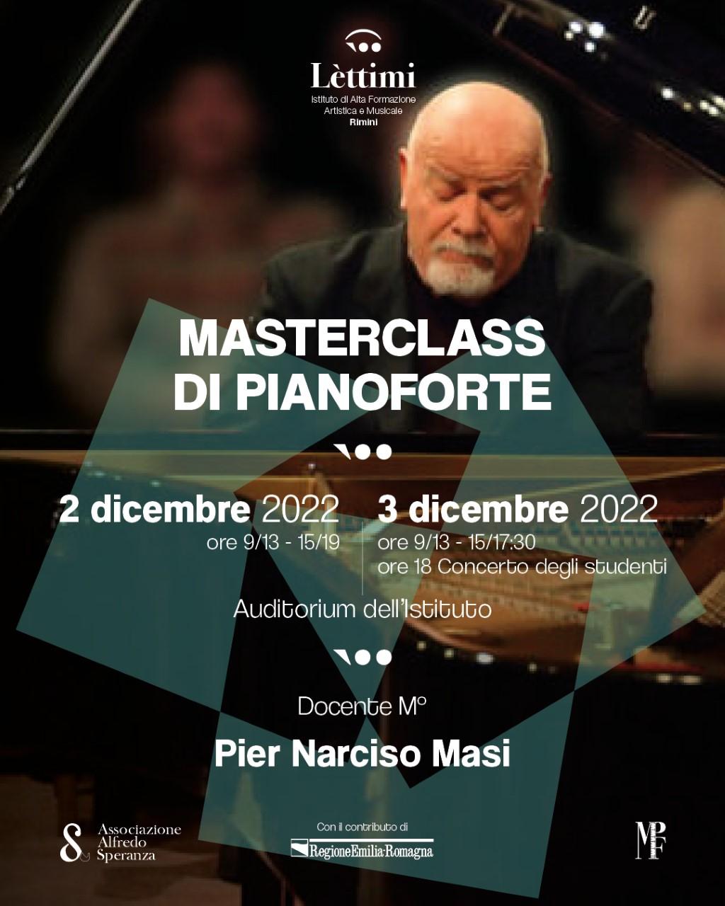 Masterclass di pianoforte