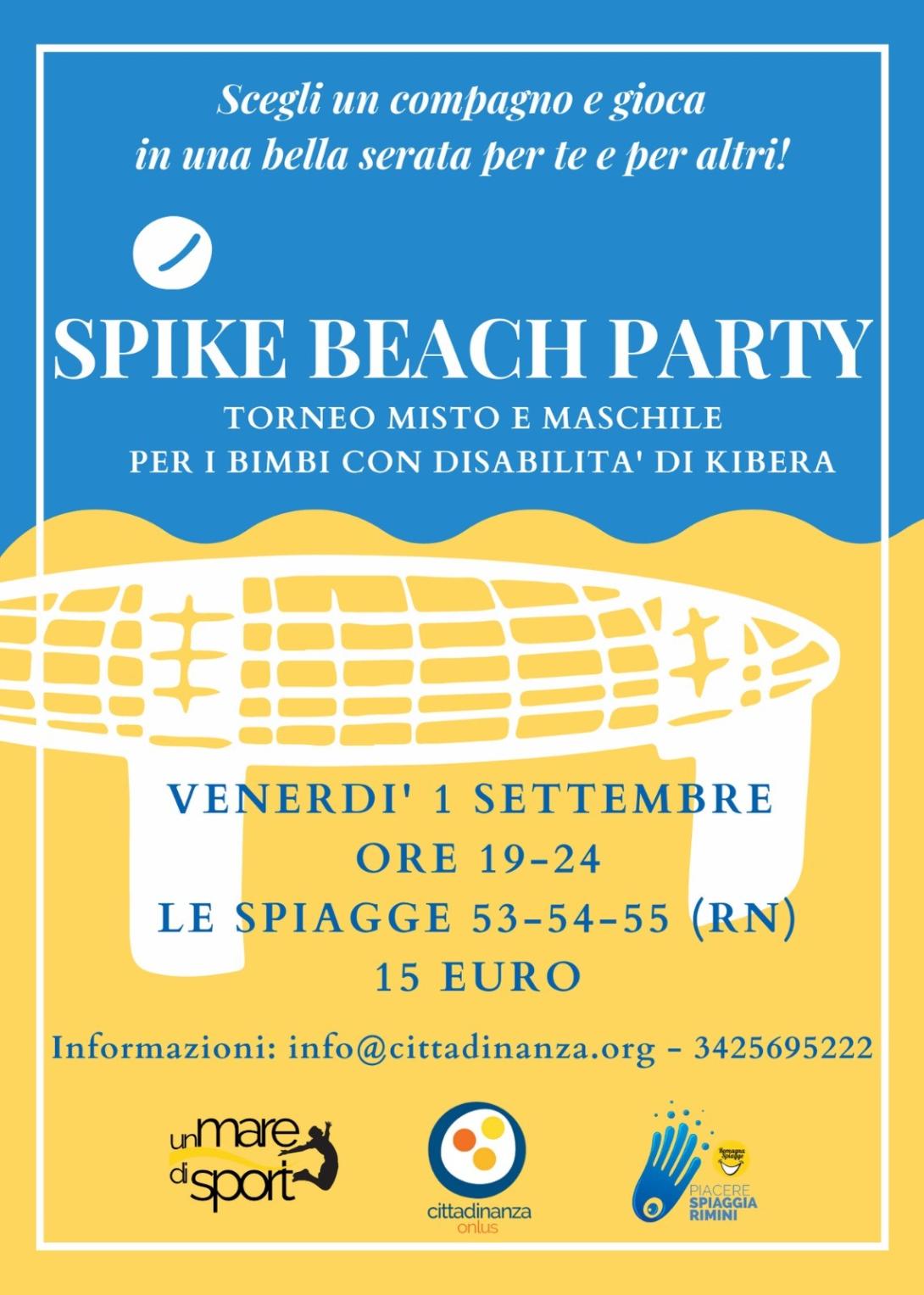 Spike Beach Party - Locandina