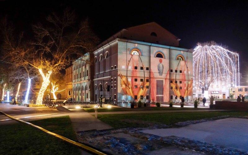 Videomapping - Teatro Galli