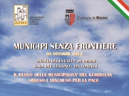 Convegno:Municipi Senza Frontiere