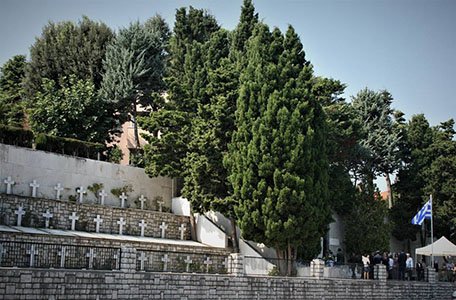 Cimitero di guerra Greco - foto ANPI