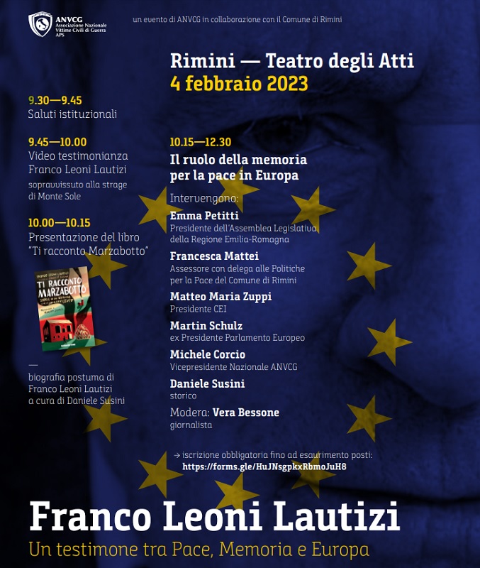 Franco Leoni Lautizi. Un testimone tra Pace, Memoria e Europa