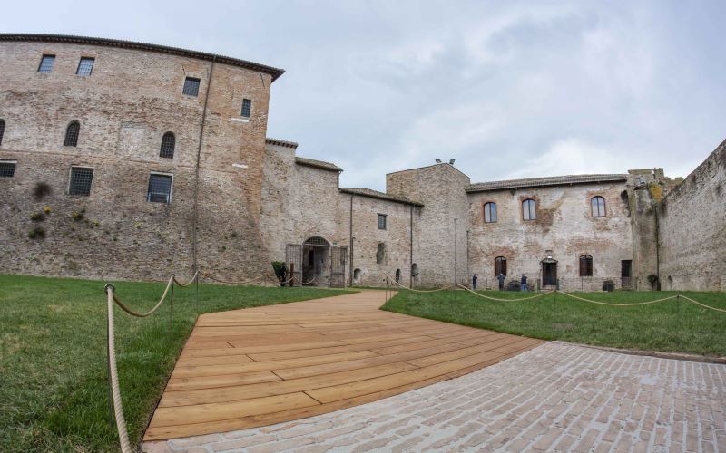 Corte del Soccorso - Castel Sismondo Rimini - FM Fellini Museum