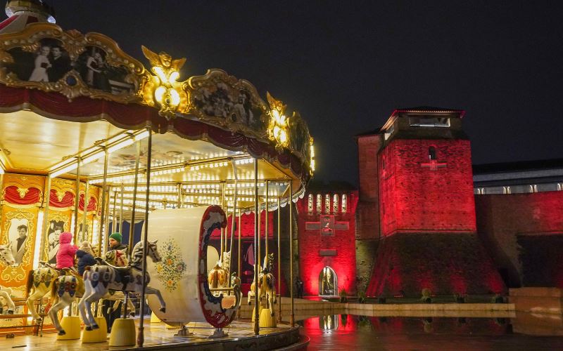 La magia del Natale a Rimini - French Carousel al castello