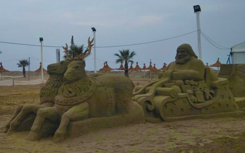 sculture di sabbia