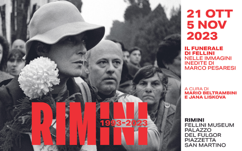 Mostra: Il funerale di Fellini nelle immagini inedite di Marco Pesaresi