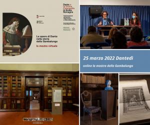 Il tour virtuale fra le opere di Dante nella storia della Gambalunga