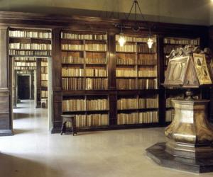 biblioteca Gambalunga - sale antiche