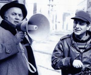 Federico Fellini e Ferruccio Castronuovo