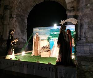 Presepe all'Arco d'Augusto