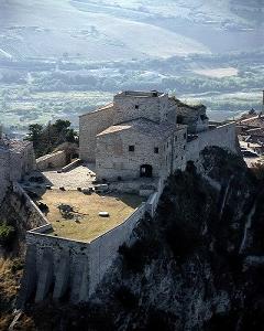 Rocca di Verucchio - veduta dall'alto