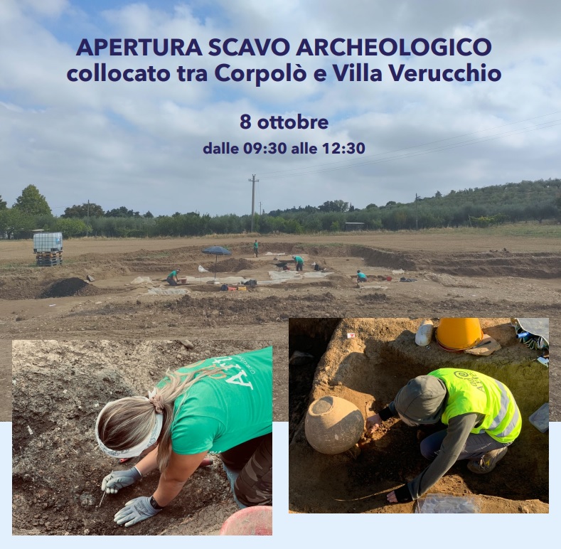 Apertura scavo archeologico